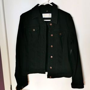 Yoga Jeans Black Denim Jacket